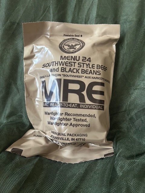 Official Ameriqual Military MRE Individual Single Meal You Pick Exp. 2027.