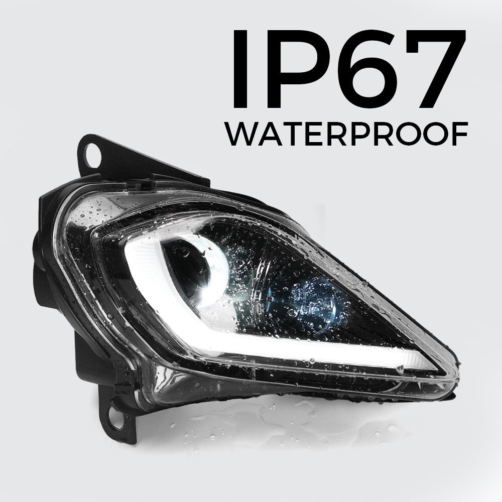 For 2006-2025 YAMAHA YFZ 450 RAPTOR 350 700 700R LED Headlights Set Head Lamps