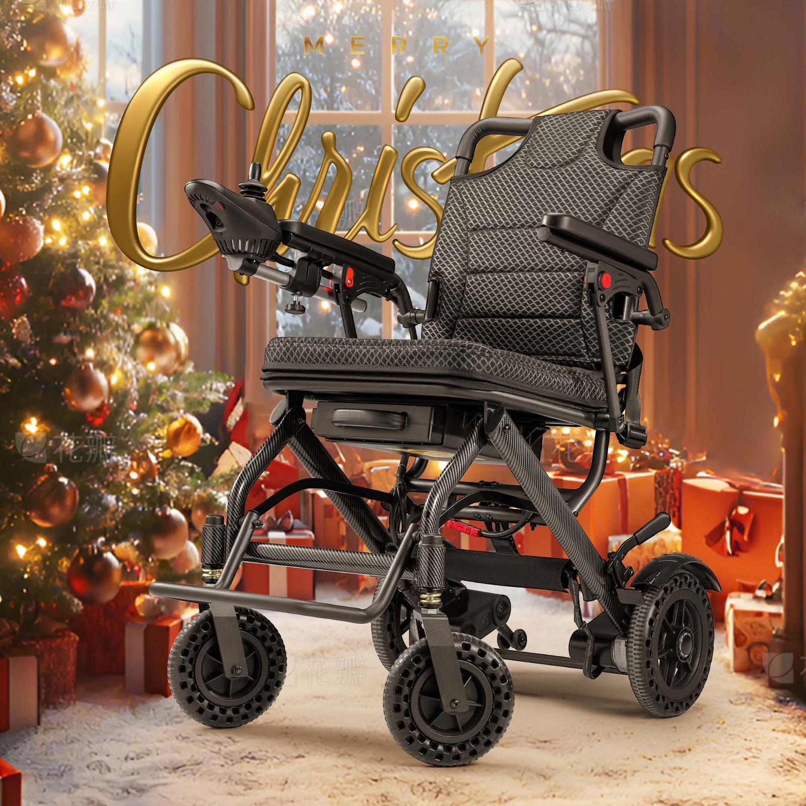 Pro Foldable Electric Wheelchairs Intelligent Lightweight Charis For Airline
