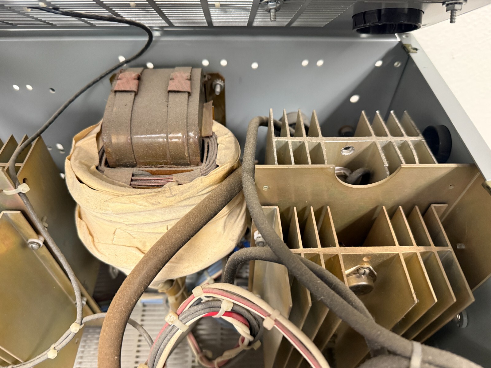 Huge Power Supply Ham Radio Teletype