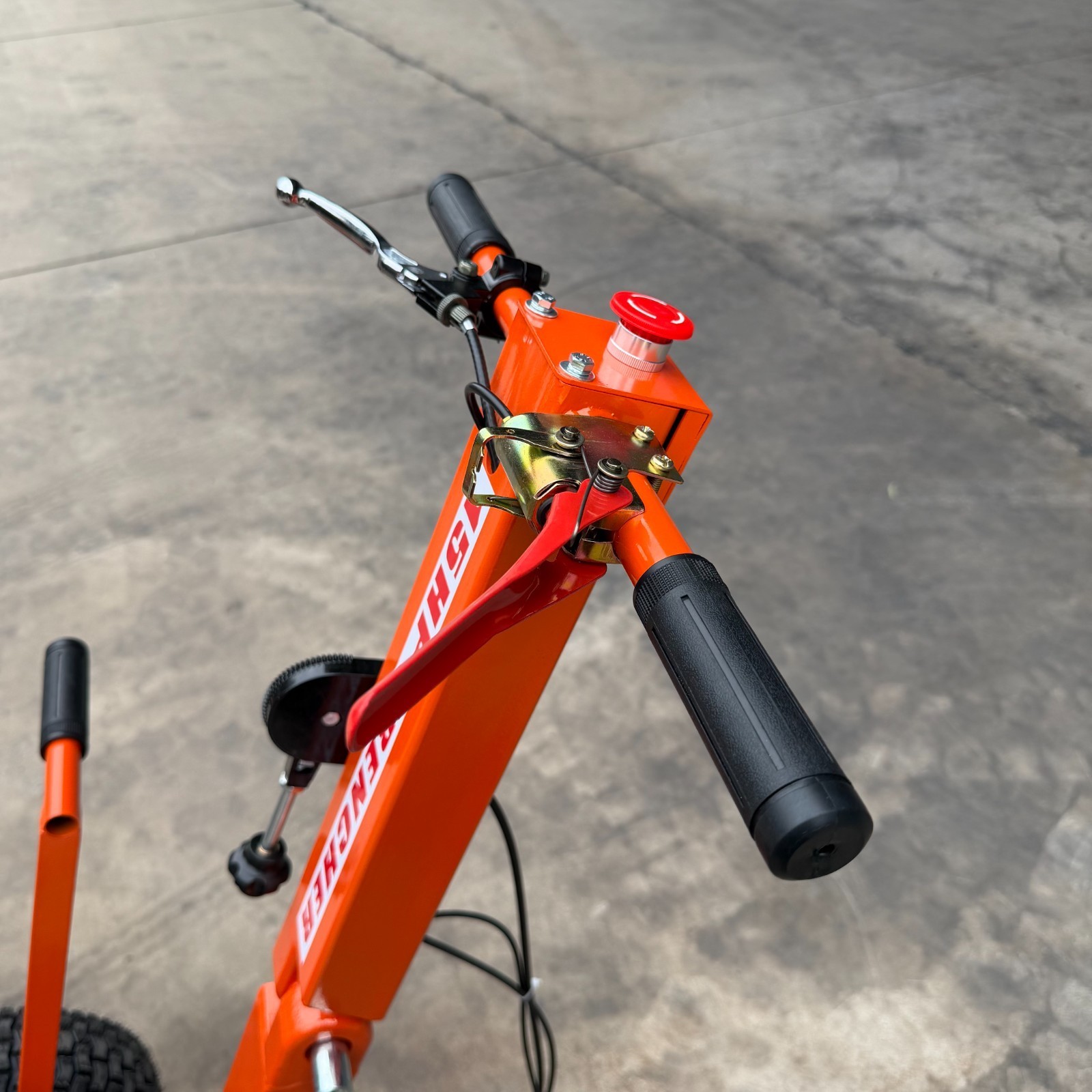 15HP E-Start Gas Powered Trencher, 420cc 24'' Trench Depth/4'' Trench Width