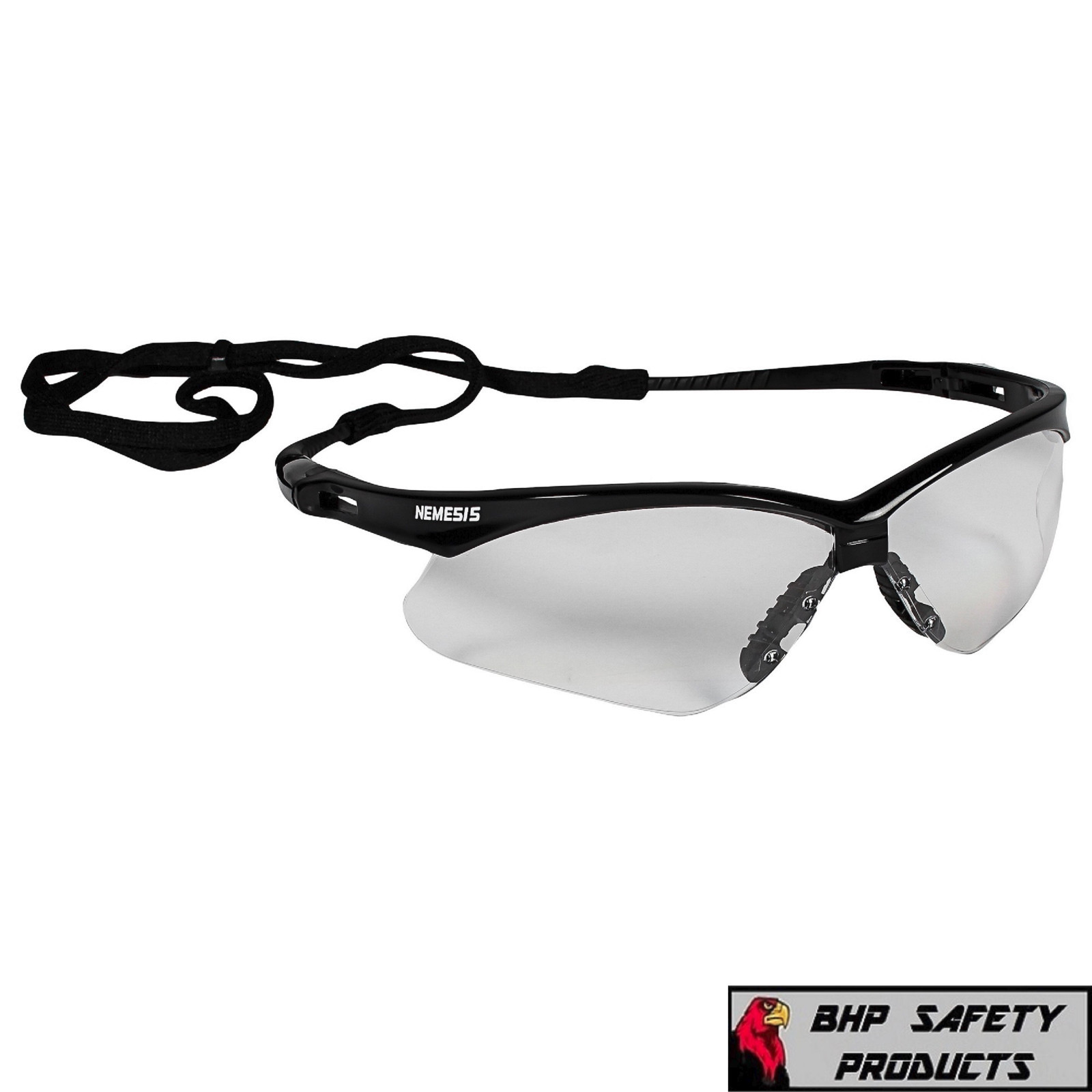 KLEENGUARD NEMESIS SAFETY GLASSES SUNGLASSES SPORT WORK EYEWEAR Z87+