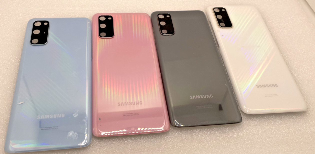 ORIGINAL OEM PULL Samsung Galaxy S20,S20+,S20Ultra,S20Fe Back Glass Replacement