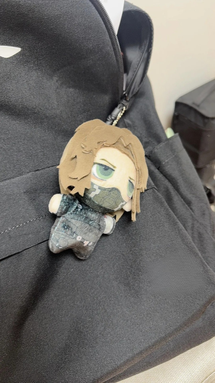 New Anime The Winter Soldier Bucky Barnes Plush Doll Toys Keychain Decor Pendant