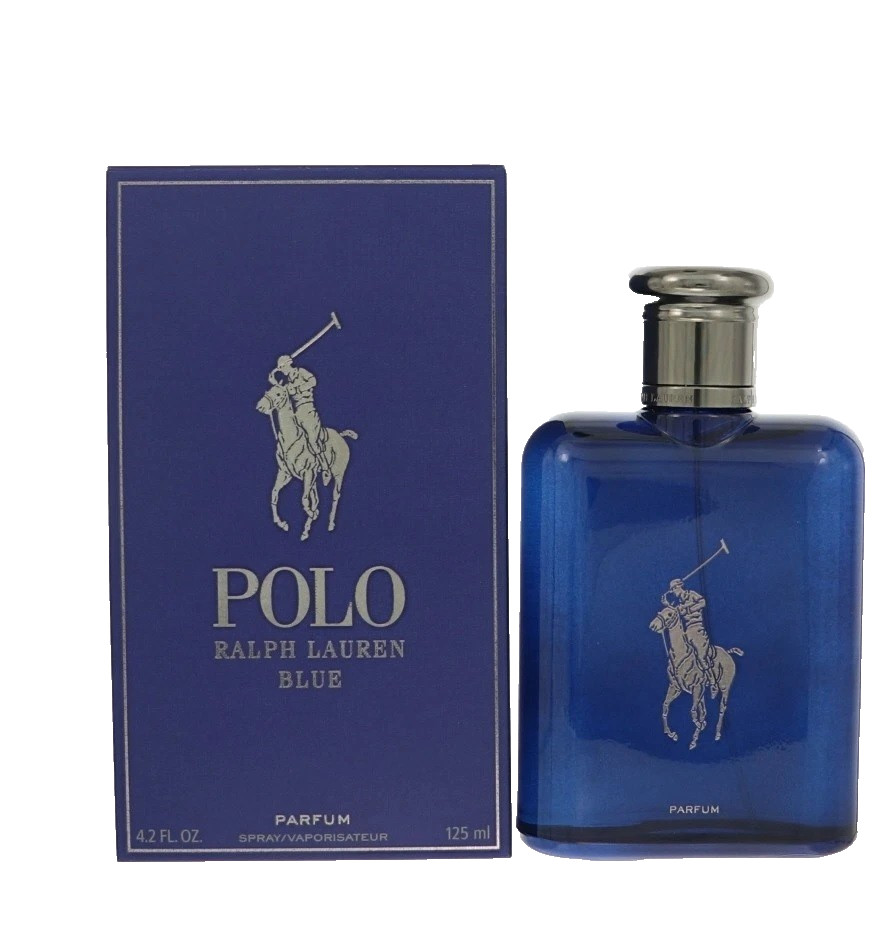 Polo Blue by Ralph Lauren 4.2 Oz PARFUM Men's Spray New & Sealed