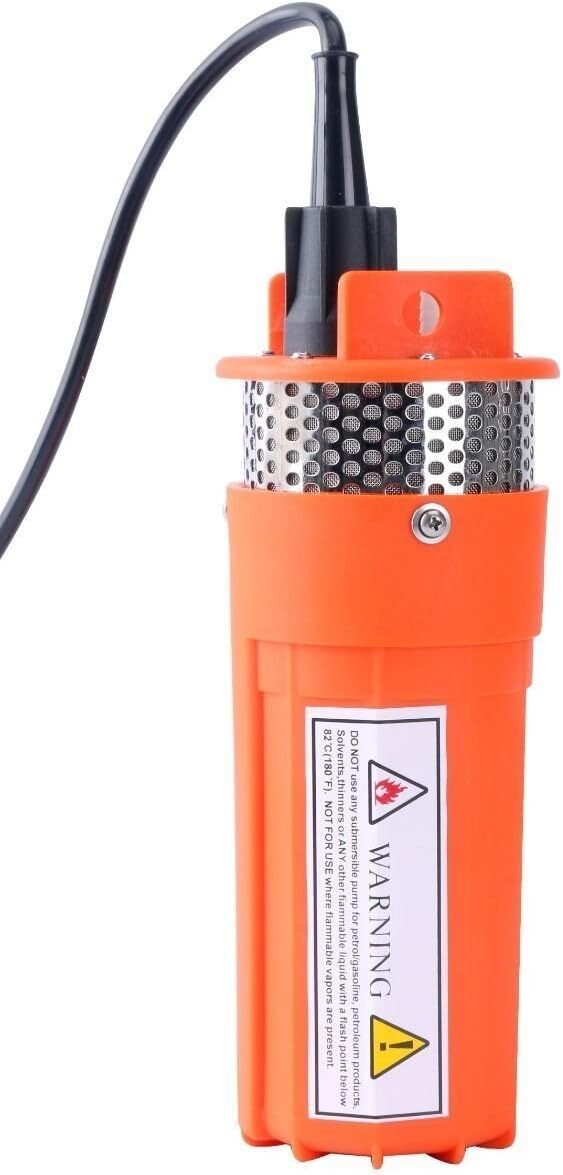 12V DC Submersible Deep Well Water Pump Alternative Energy Solar Battery Powered