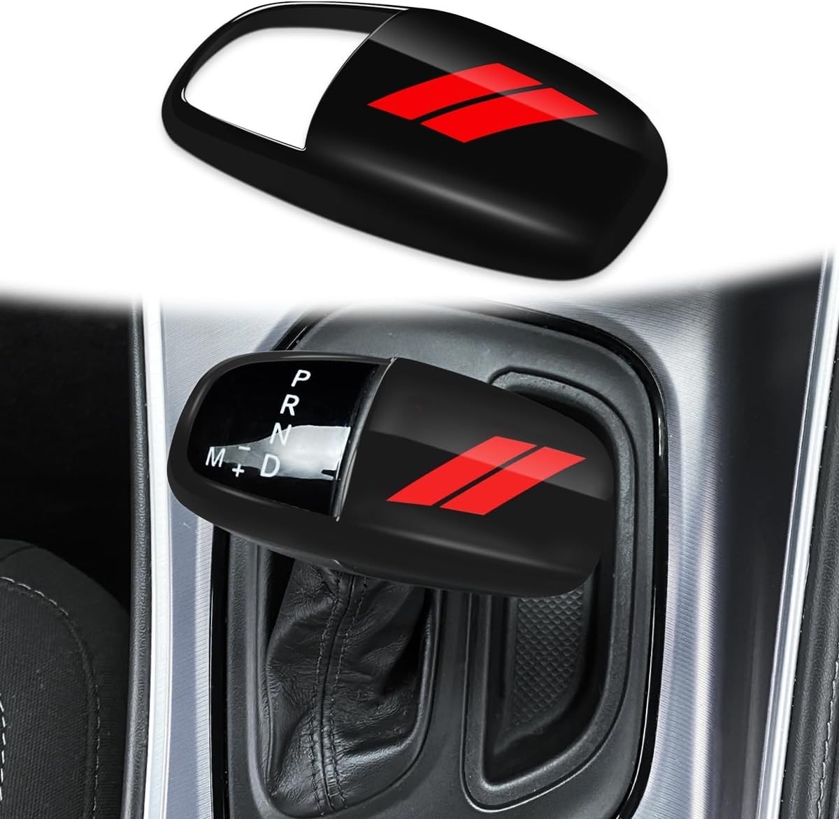 Auovo Gear Shift Knob Cover Trim for Dodge Charger Challenger Durango Accessory