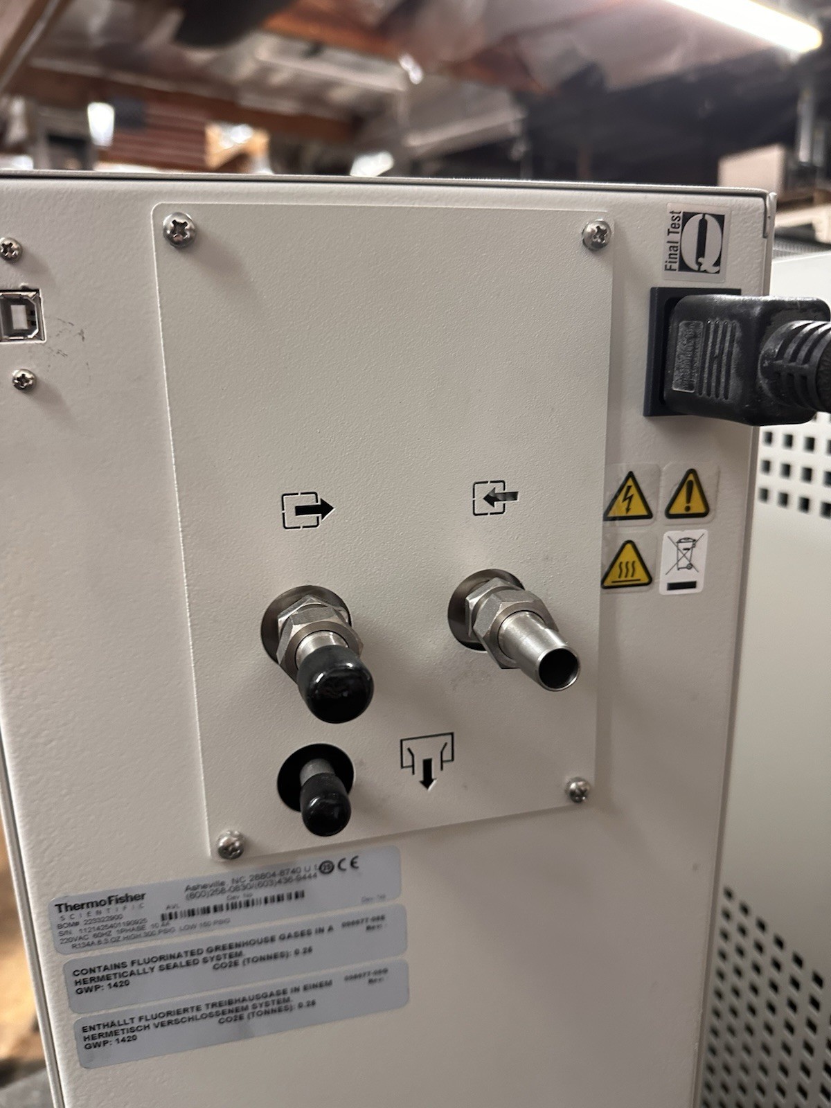 Thermo Fisher Accel 500 LC Recirculating Chiller ONLY 1 Hour Runtime