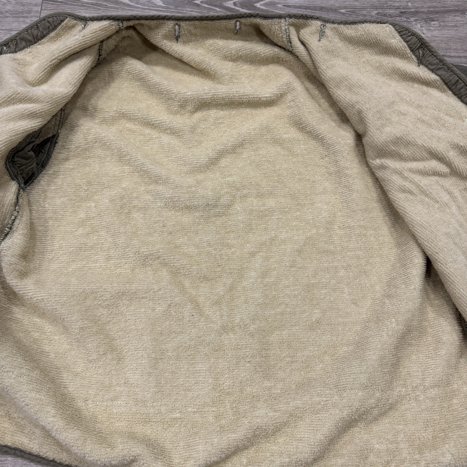 M-1951 Fishtail Parka Jacket Liner US Army Military Korean War Large Read Vtg