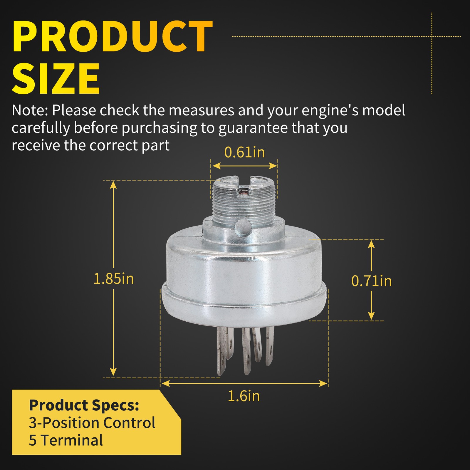 Ignition Switch For Hustler Zero Turn Mower Raptor Fastrak Super Z 045898
