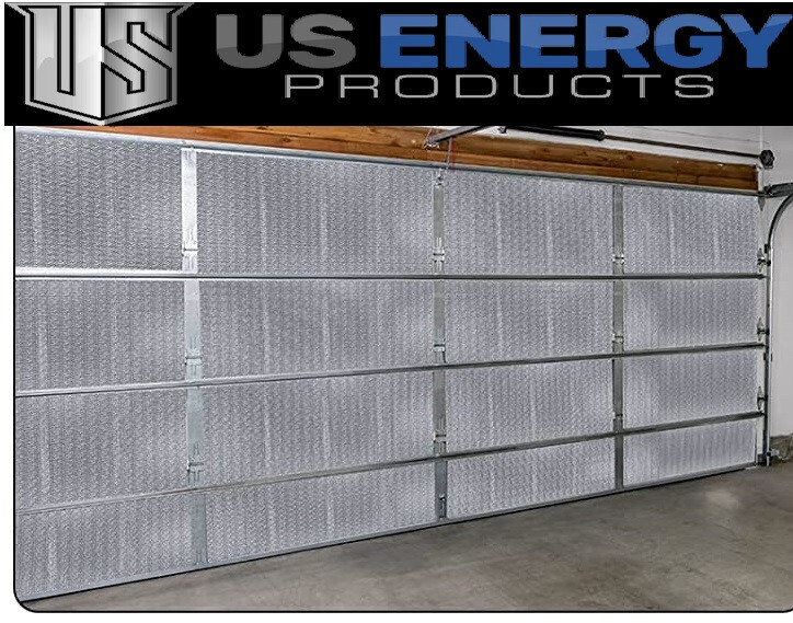 8 Pcs 24'' x 48" Garage Door Insulation KIT Set Garage Door Insulation Panels