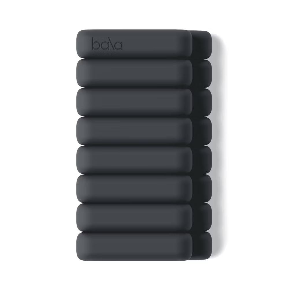 Bala Bangles 2pc Wrist & Ankle Weight Set - Charcoal 2lb: Adjustable