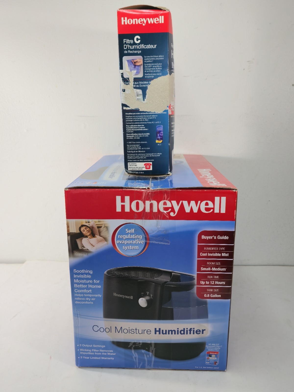 RARE Honeywell Cool Moisture Humidifer HCM-890 BTG W/ Filter - Lightly Used