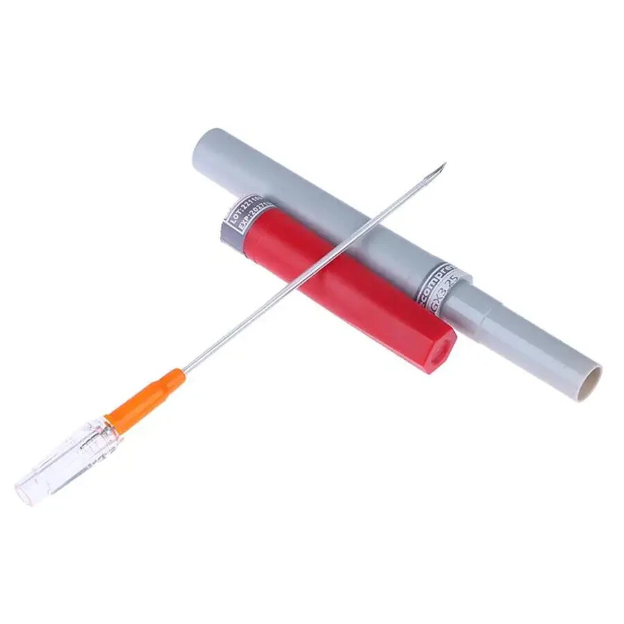 2pcs Rescue Tension Pneumothorax Needle Chest Decompression EDC First Aid 14G