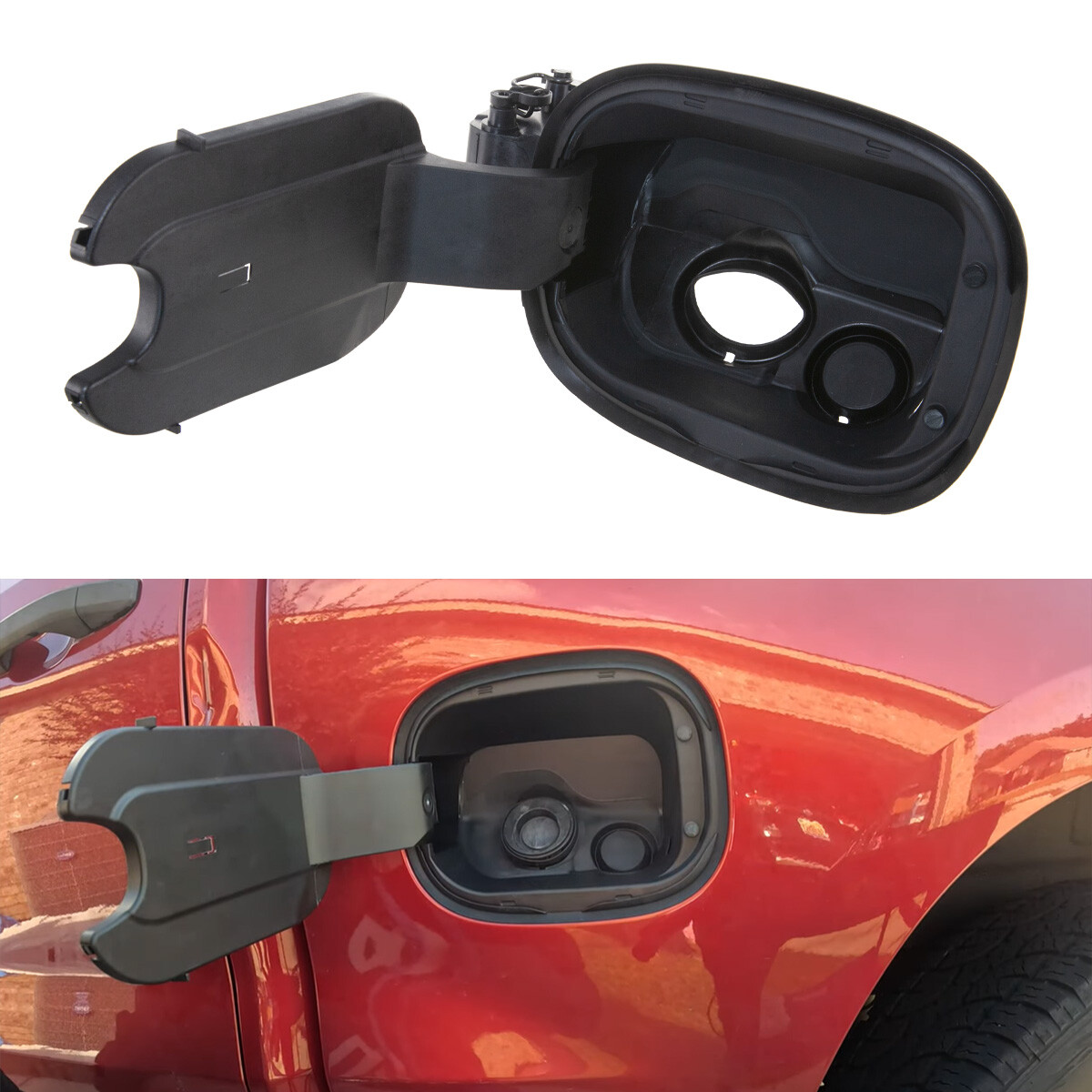 Fuel Door Tank Filler Pipe Housing For 2019-2024 Chevrolet Silverado 1500 5'8"