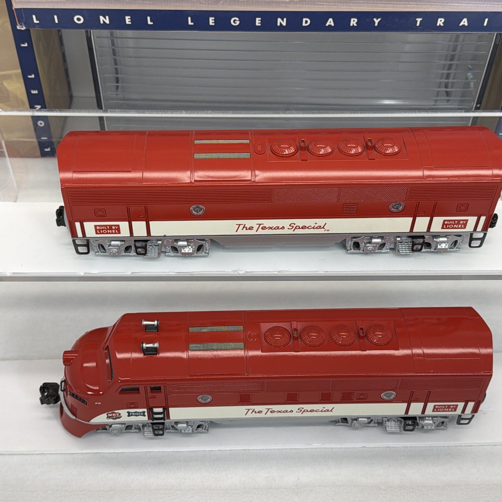 Lionel PWC TMCC 6-38100 Texas Special MKT F-3 AB Diesel Set O Gauge Used 2245 RS