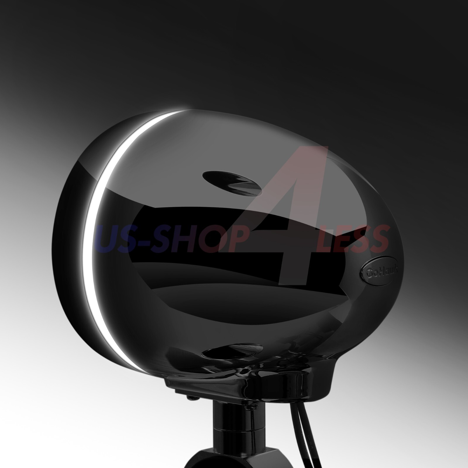 Waterproof Bluetooth Motorcycle Stereo LED Speakers Amp Audio System Harley USB