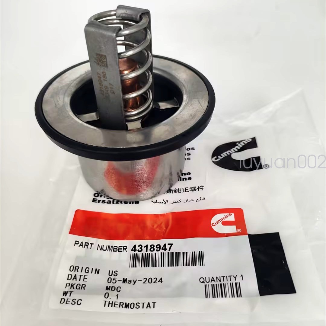 New OEM 4318947 Thermostat 180 For Cummins ISX Genuine Cummins