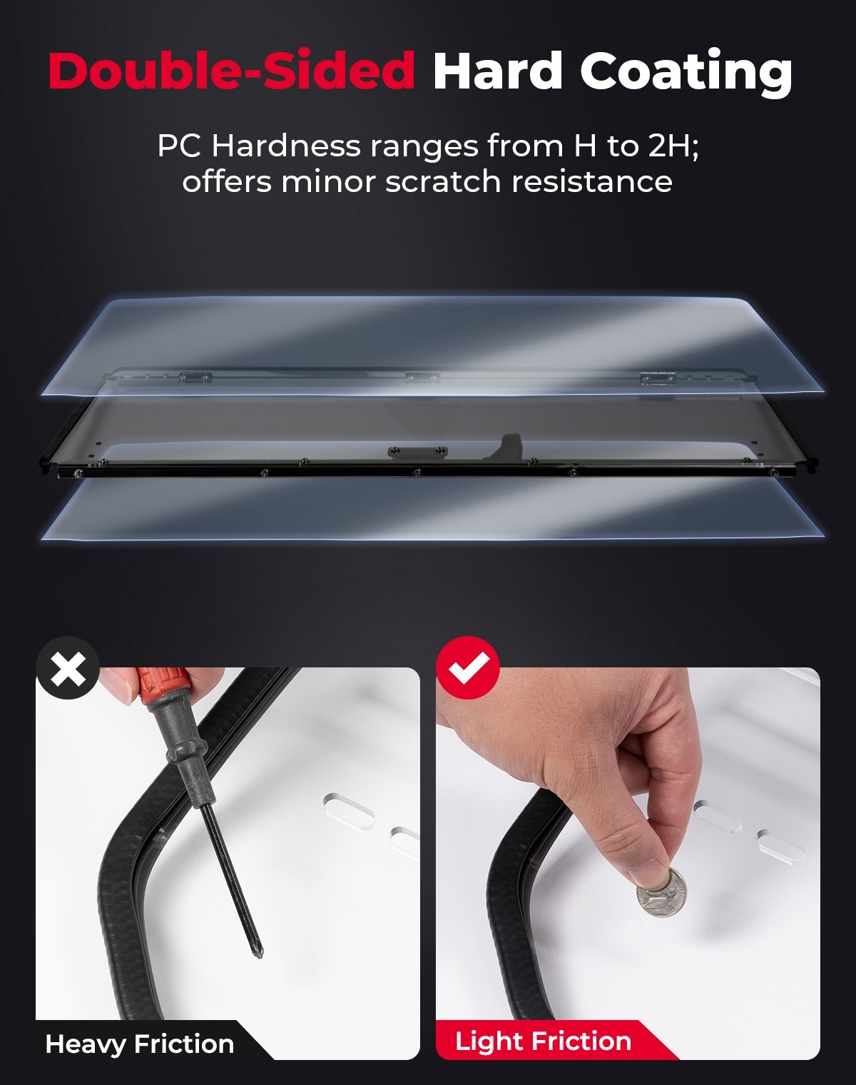 3-IN-1 Flip Up Folding Windshield Vent For 2025-26 Polaris RZR PRO XP/4 PRO S/4