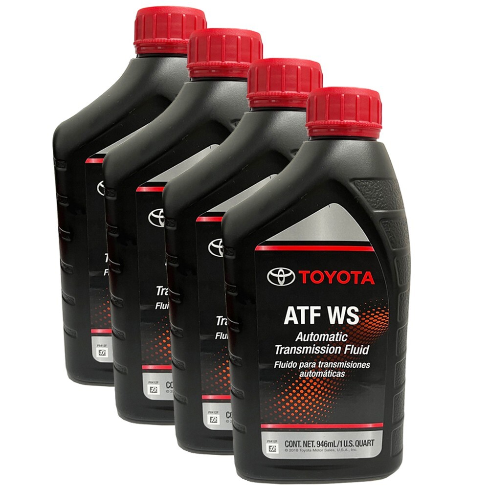 4 Quart Genuine Toyota ATF WS Automatic Transmission Oil Fluid OEM 00289-ATFWS
