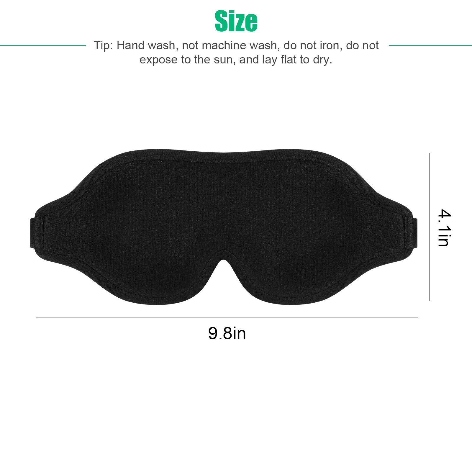 3D Travel Silk Eye Mask Sleeping Soft Padded Shade Cover Rest Relax Blindfold