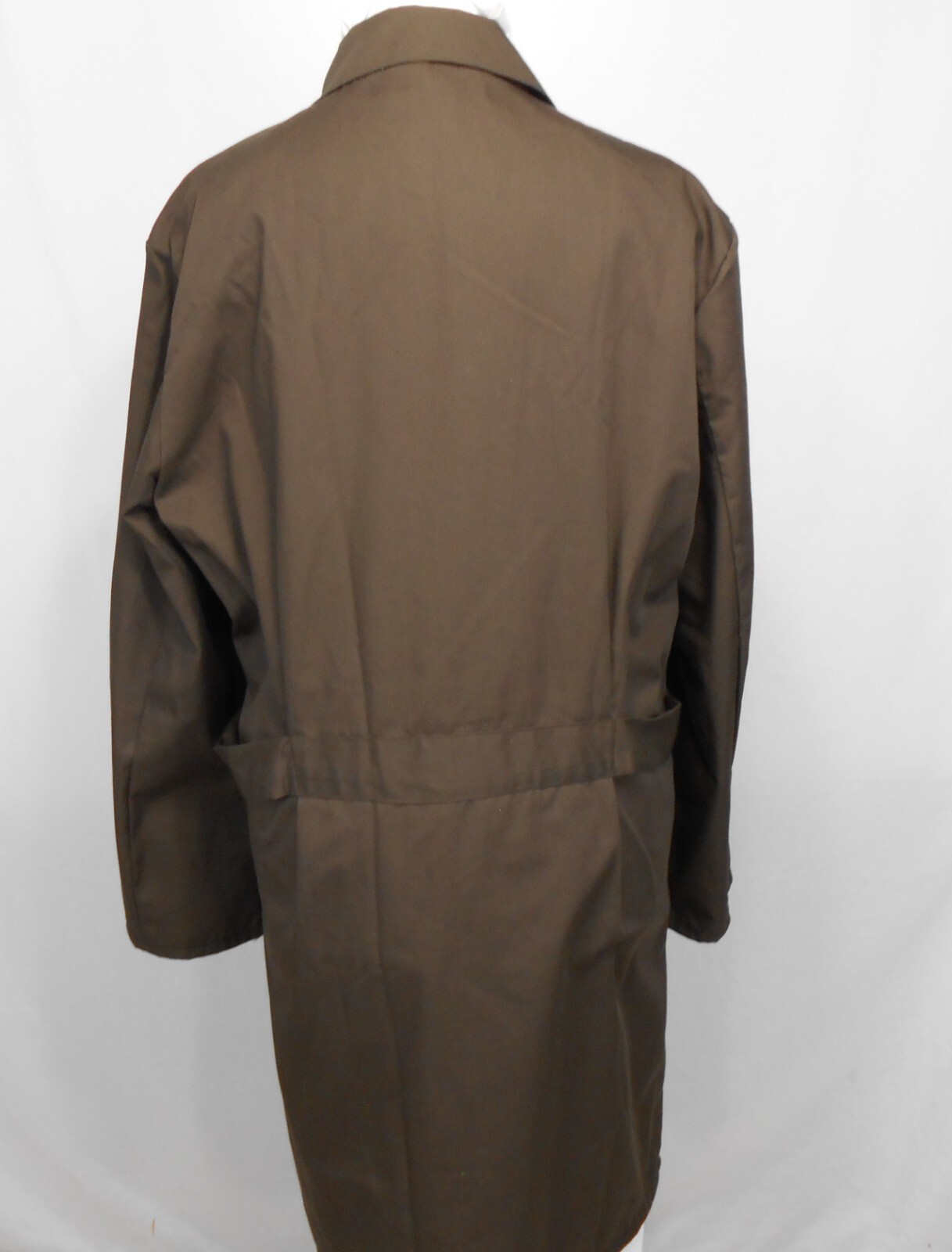 Vintage European Cadillac dealer Service Manager Lab coat uniform 1980's large