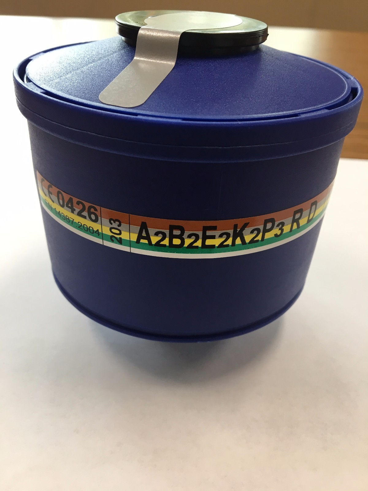 NBC Gas Mask Filters 40mm NATO fits Israeli Mask BRAND NEW, EXP: 2028+ 2-PAK