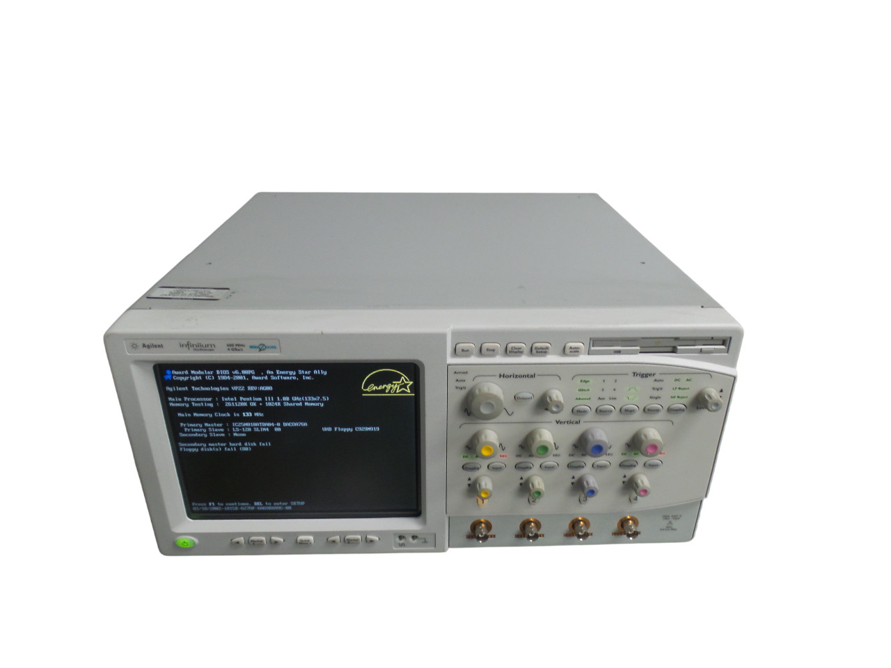 Agilent 54831M Infiniium Oscilloscope 600 MHz 4 GS/a
