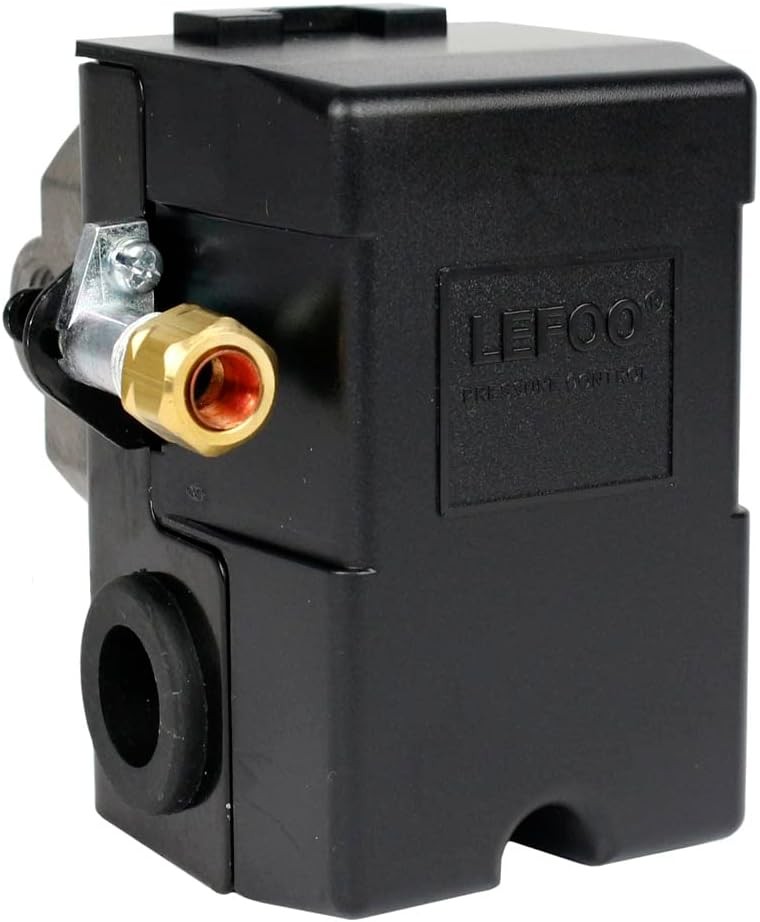 LF10-4H Air Compressor Pressure Switch 4-Port Replacement Part 140-175 PSI 20A