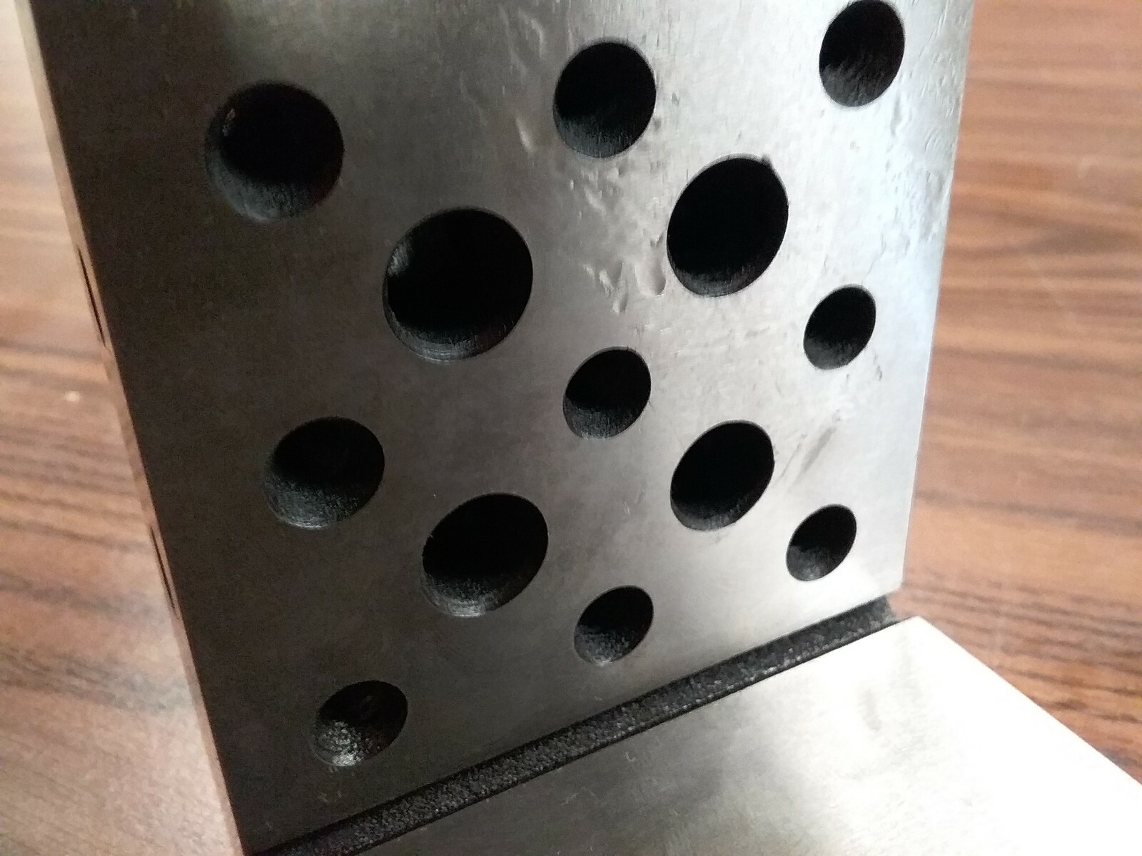 ANGLE PLATE 4x3x3x1" Precision Ground w. tapped holes 0.0002" PGAP-433-New