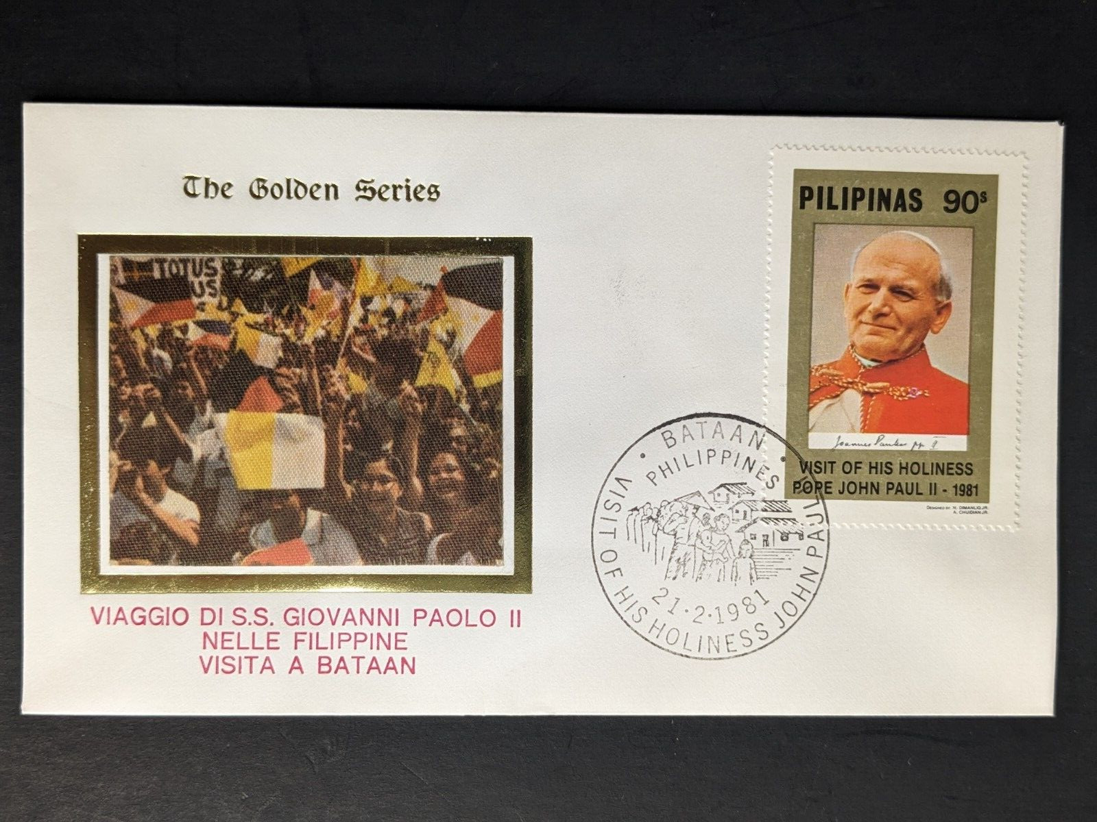 Pope John Paul II, The Golden Series Guam, Japan, Pakistan, AK, 16 Covers Plus