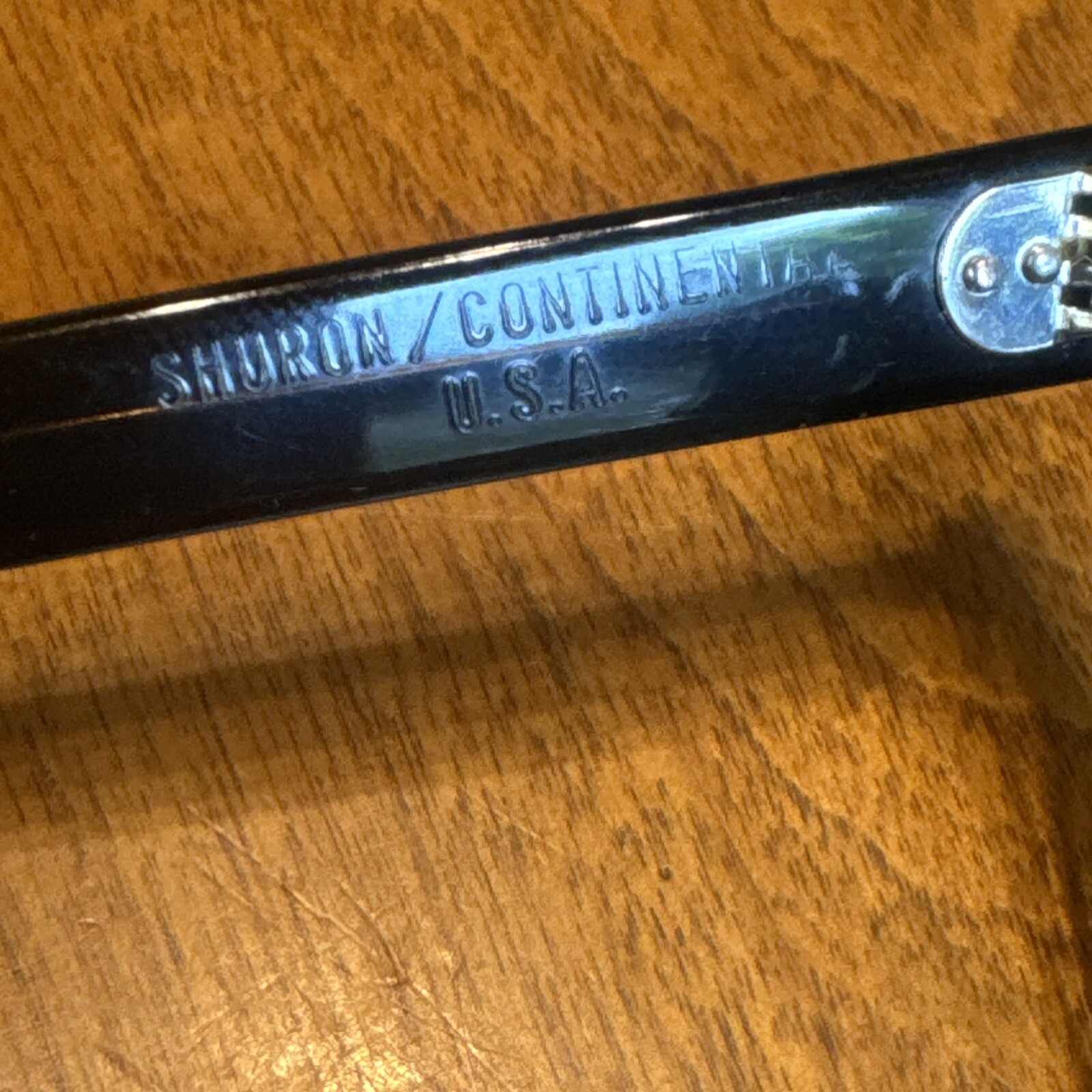 Vintage Men's Shuron Grand Prix Continental SHURAY Sunglasses Brown in Orig. Box