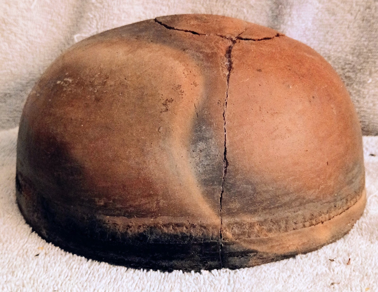 Great Antique Ancestral Pueblo Onion Skin Bowl