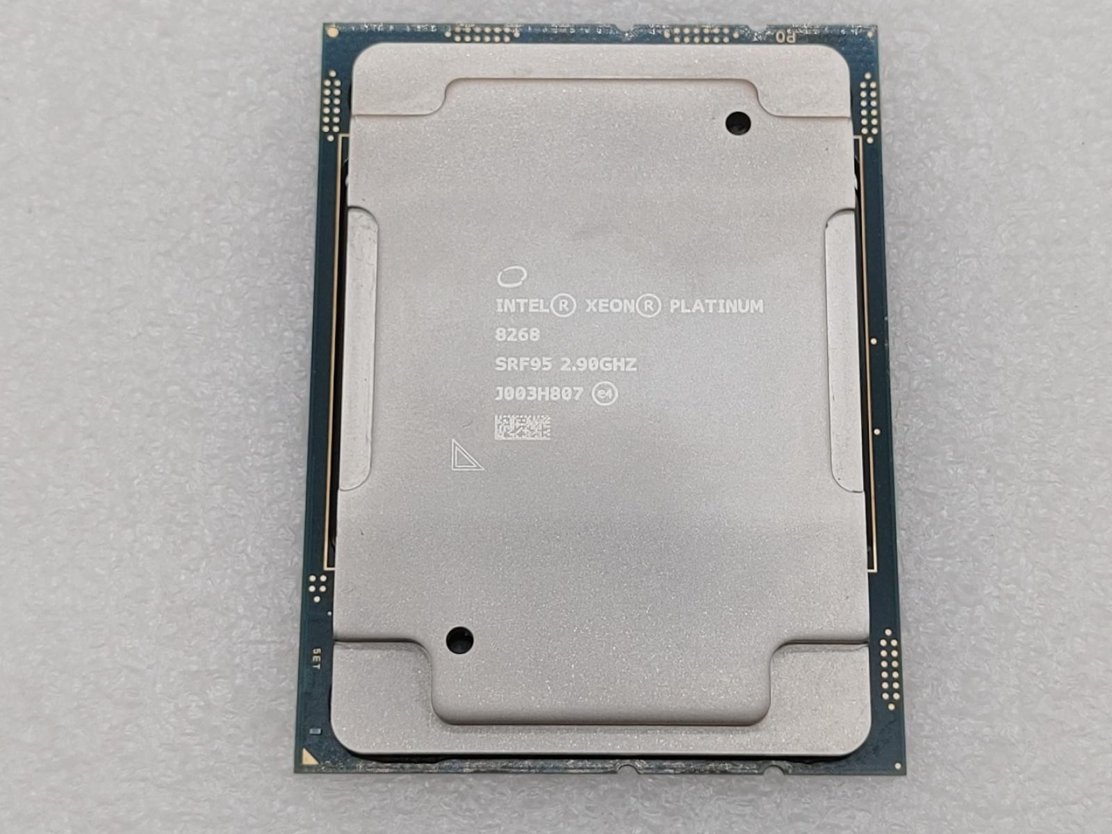Intel SRF95 Xeon Platinum 8268 24-Core 2.90GHz 35.75M Cache 205W CPU Processor