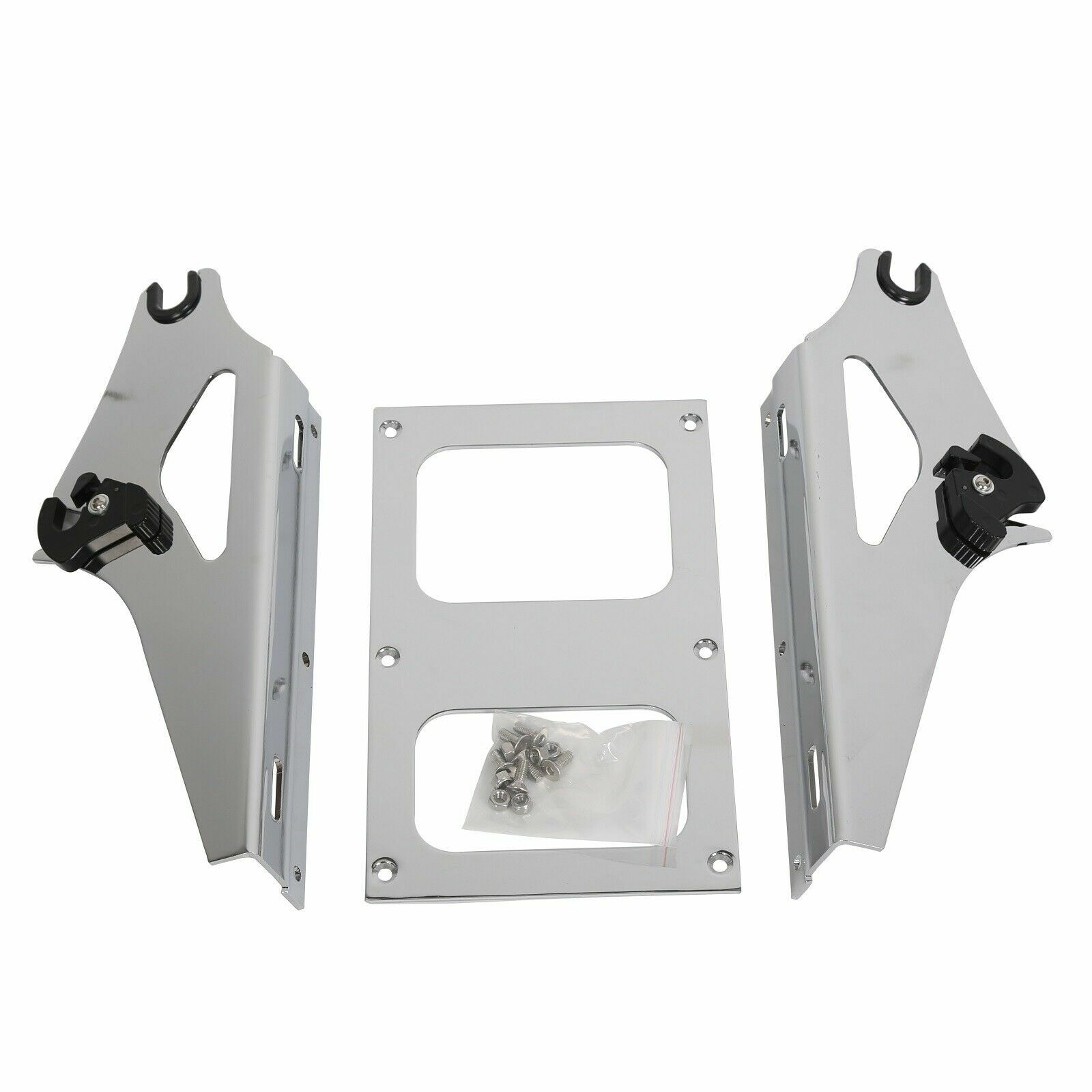 Razor Pack Trunk Pad Two-Up Rack Fit For Harley Tour Pak Street Road Glide 14-25