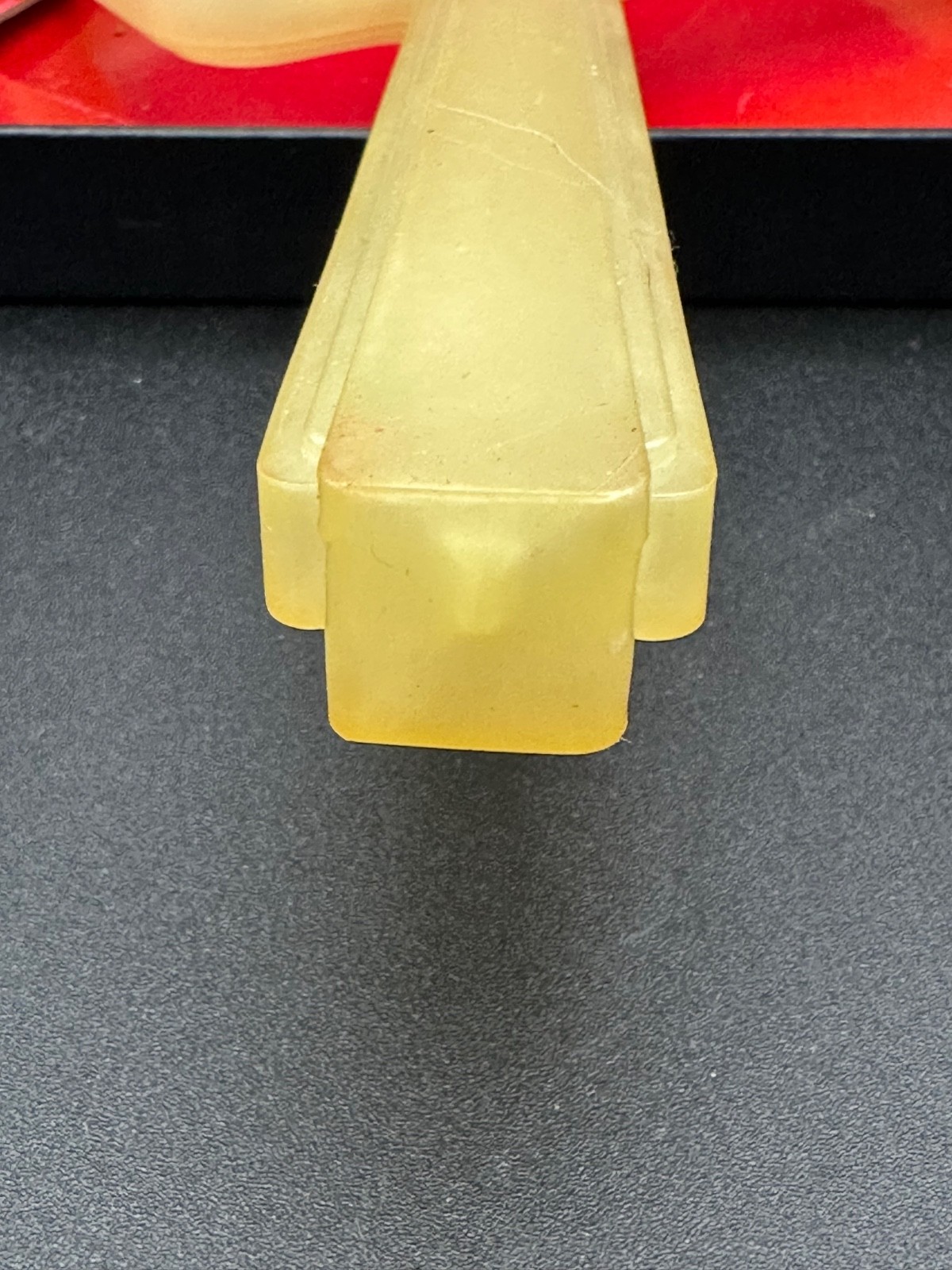 Vintage Bausch & Lomb Ivory 2”x3 7/8”Optical Magnifier Bakelite Magnifying Glass