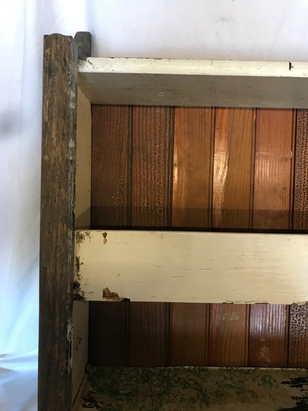 VTG Oak 19x28 Hardwood Wall Mount Medicine Cabinet with Towel Bar Old 474-26B