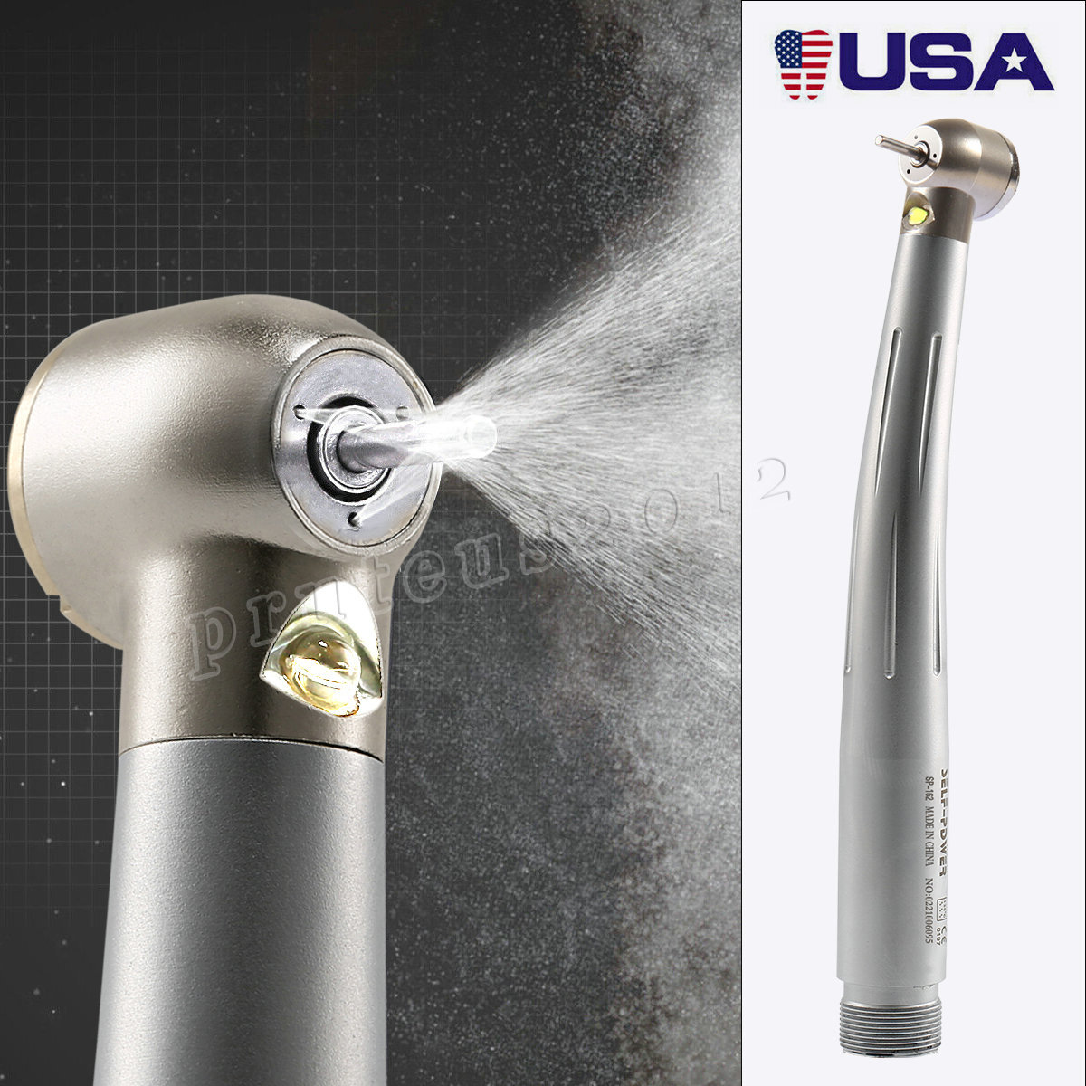 NSK Style Dental Fiber Optic LED E-generator high speed handpiece 4HOLE / 2HOLE