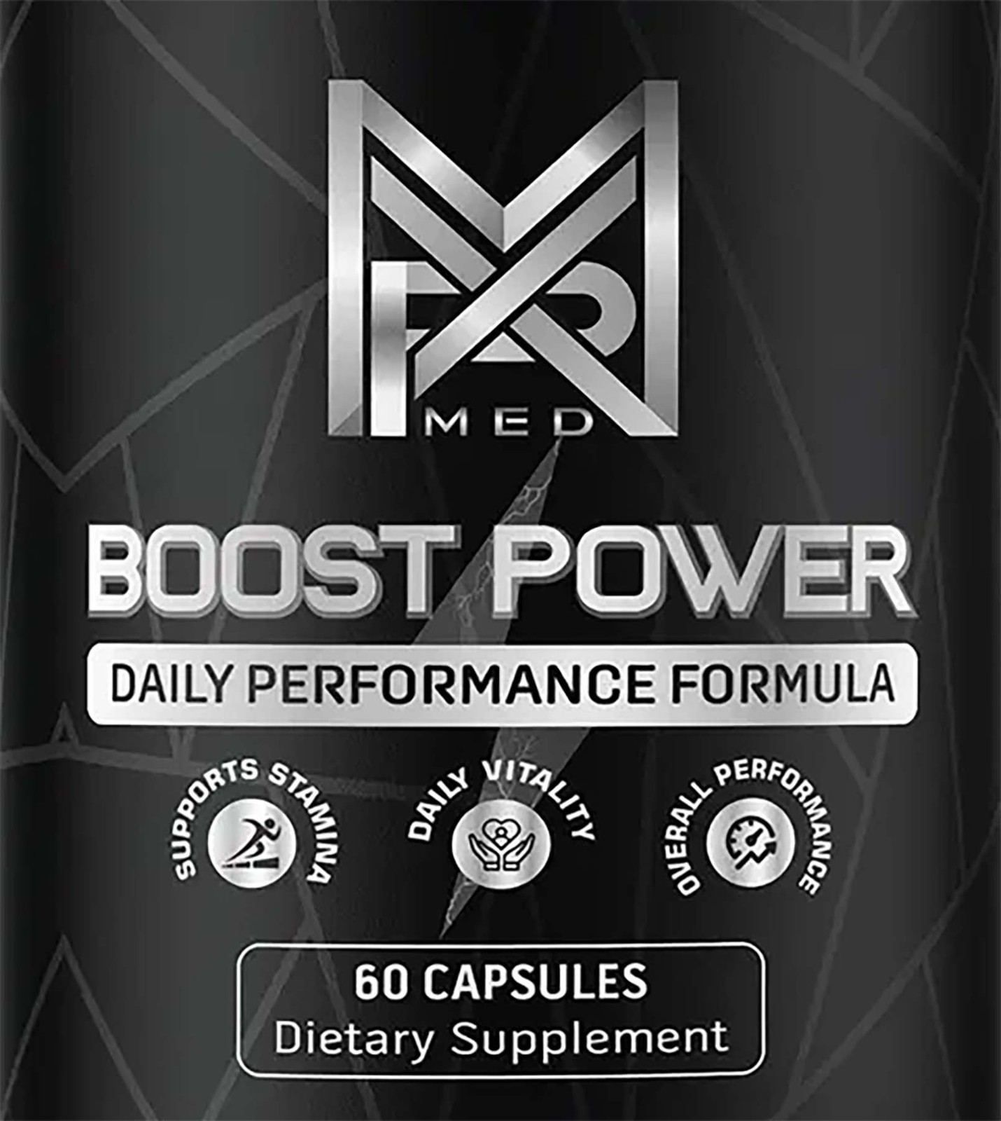 Boost Power Mens Health Support Dietary Supplement 60 Capsules