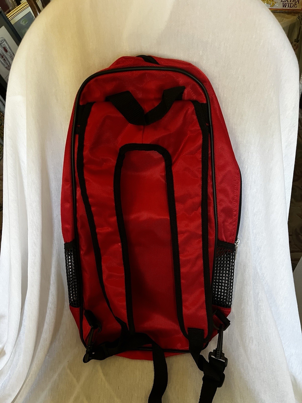 US Divers Red Black Mesh Sack Dive Bag Snorkel Mask Fins Backpack! Bag Only