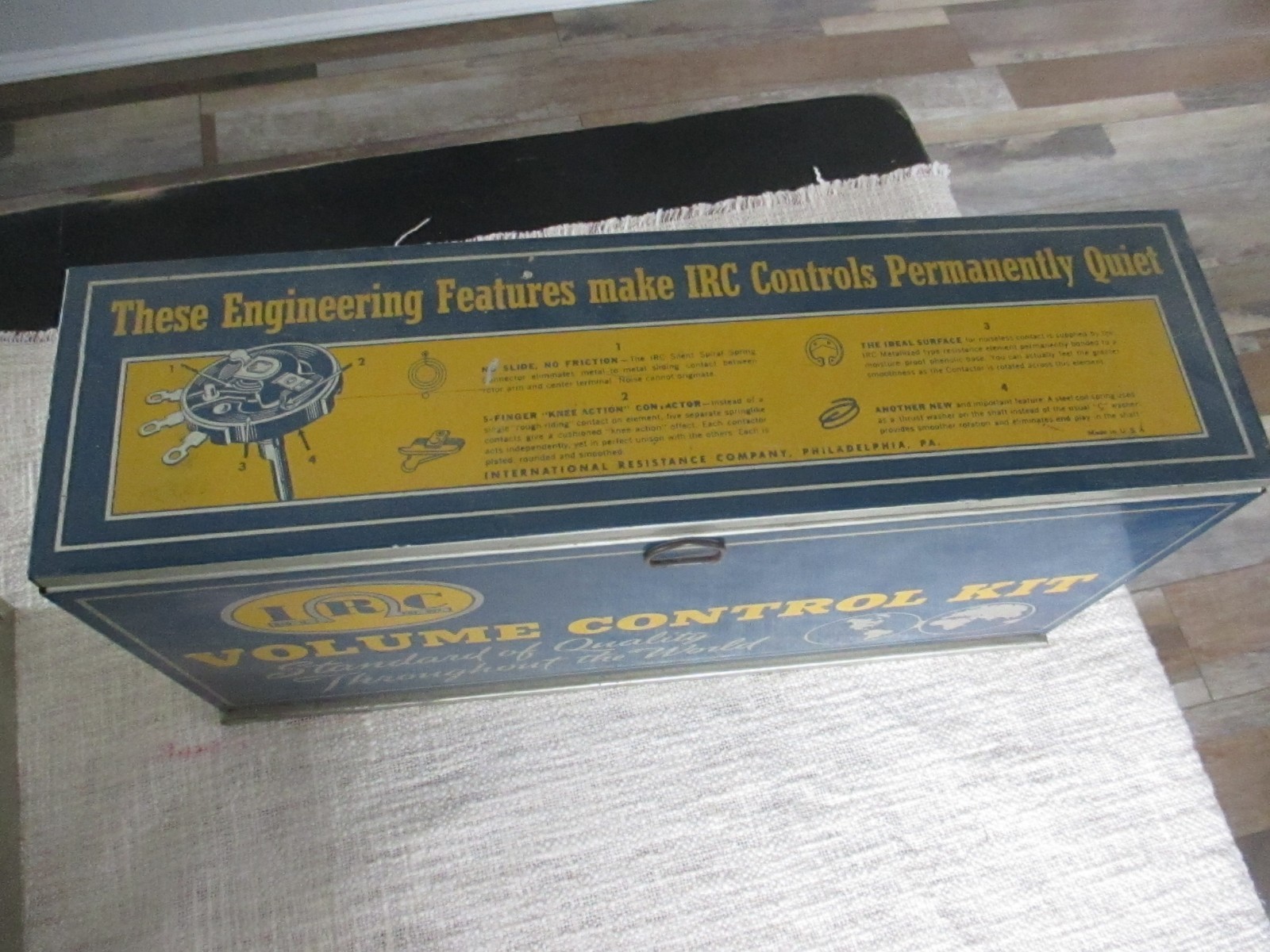 VINTAGE ANTIQUE IRC RADIO TV VOLUMN CONTROL KITS RCA ZENITH CROSLEY MOTOROLA