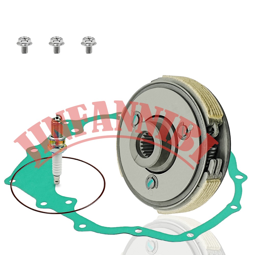 Wet Clutch Assembly Kit & Cover Gasket for Honda Sportrax 250 TRX250EX 2001-2008