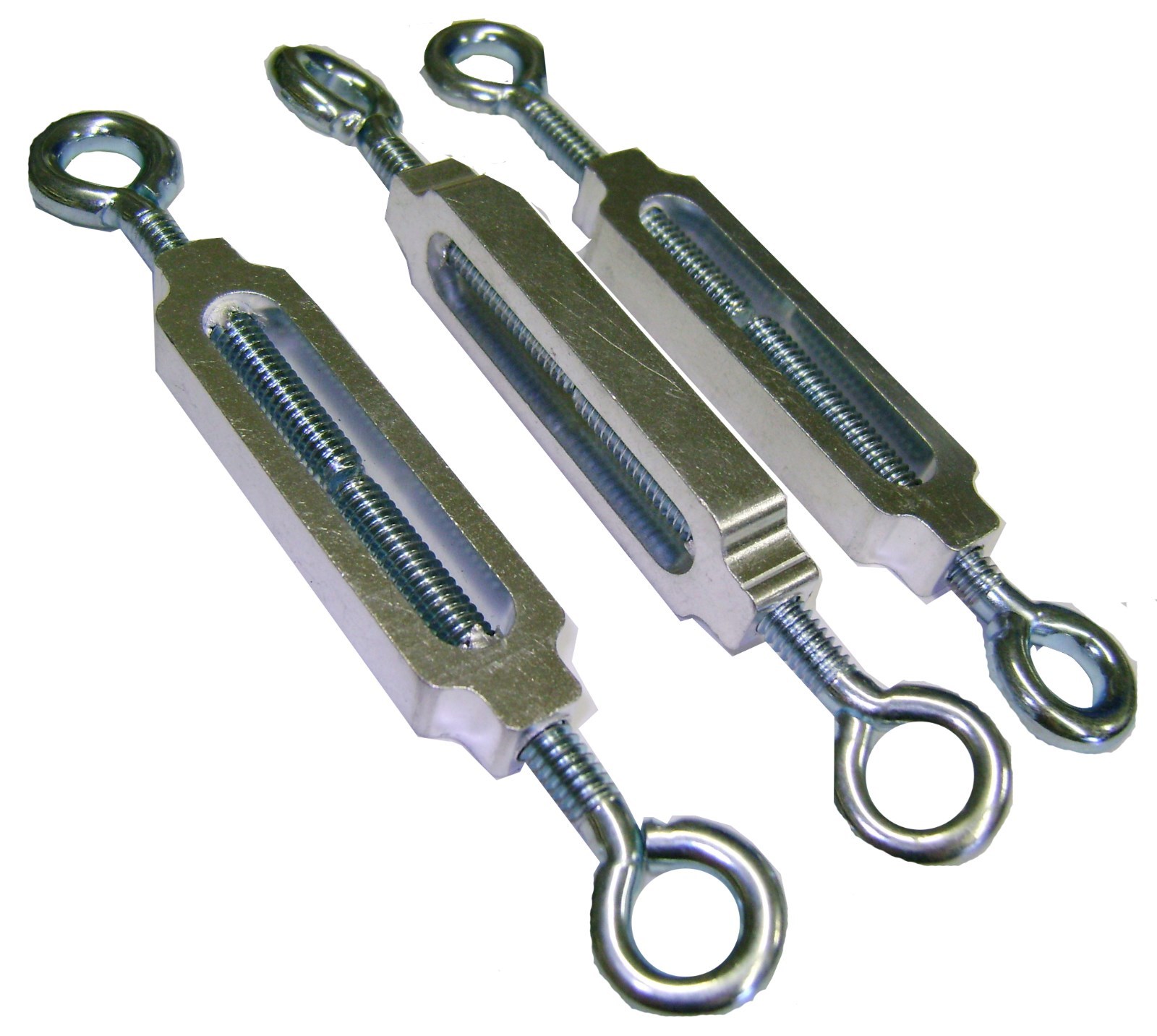 3 Pack EZ-50 Eye to Eye Turnbuckle for 6/20 Guy Wire - Antenna Mast Down Guy