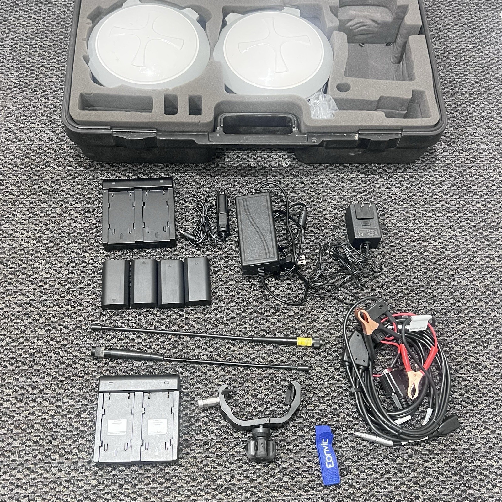 Carlson Hemisphere GPS Rovers S320 Antenna Land Surveying Blue Tooth 400 MHz