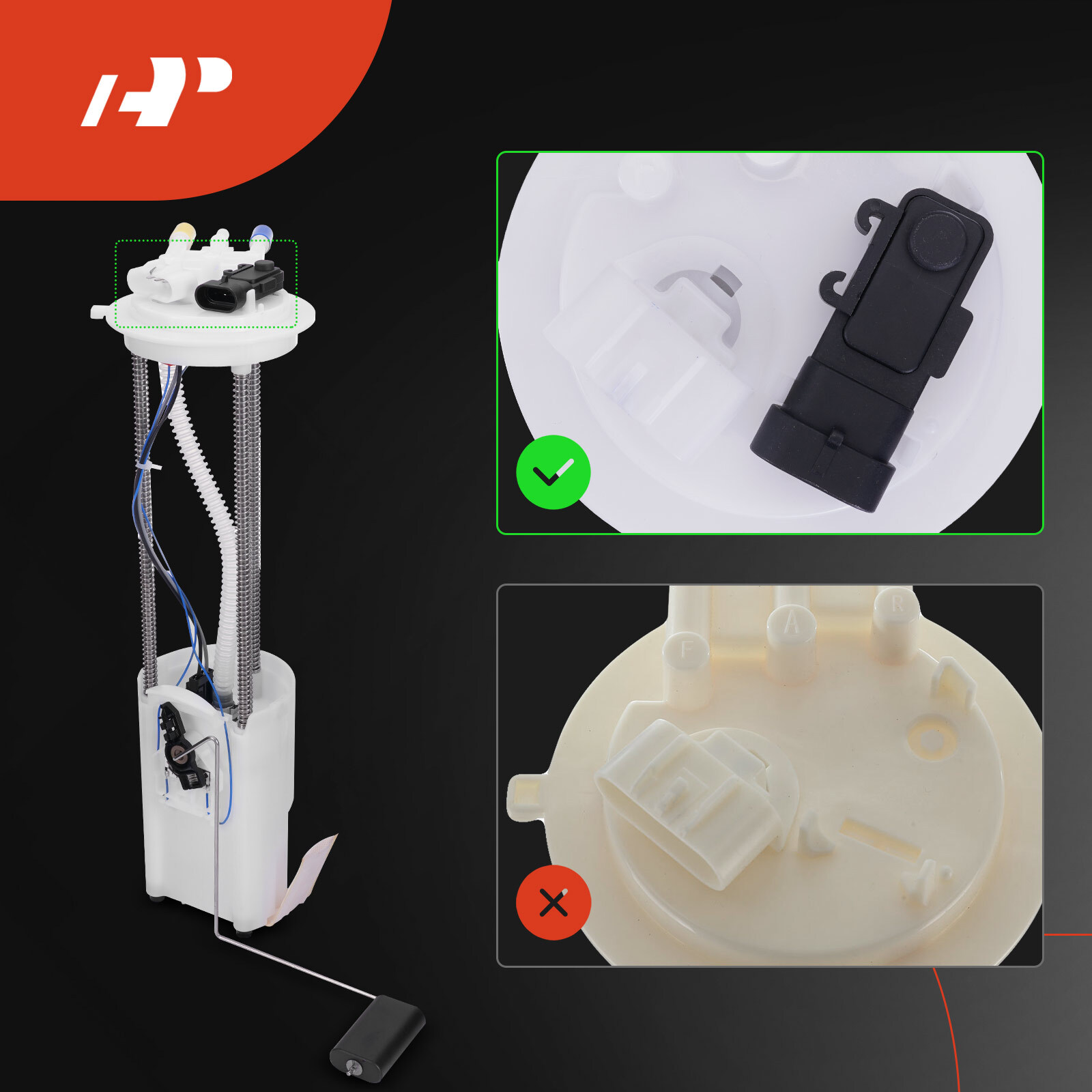 Fuel Pump Module Assembly w/ Sensor for Chevy Silverado GMC Sierra 4.3 5.3 6.0L