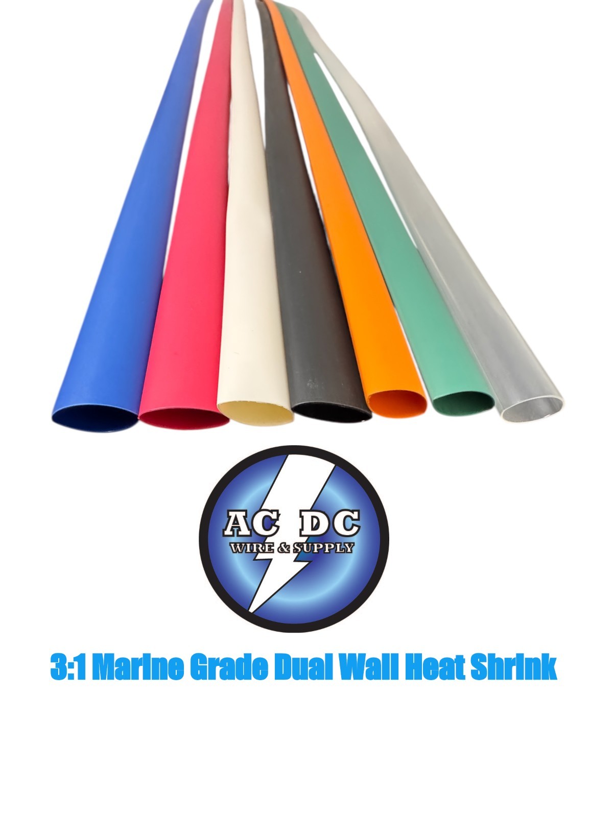 Heat Shrink Tubing 3:1 Marine Grade Wire Wrap Adhesive Glue Lined Waterproof