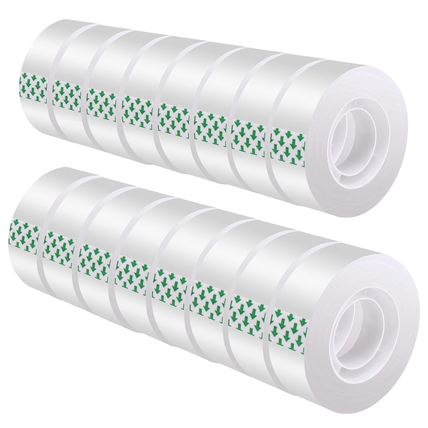 Clear Transparent Tape Rolls 3/4" x 1000" Dispenser Refill 16 Tape Rolls Scotch.