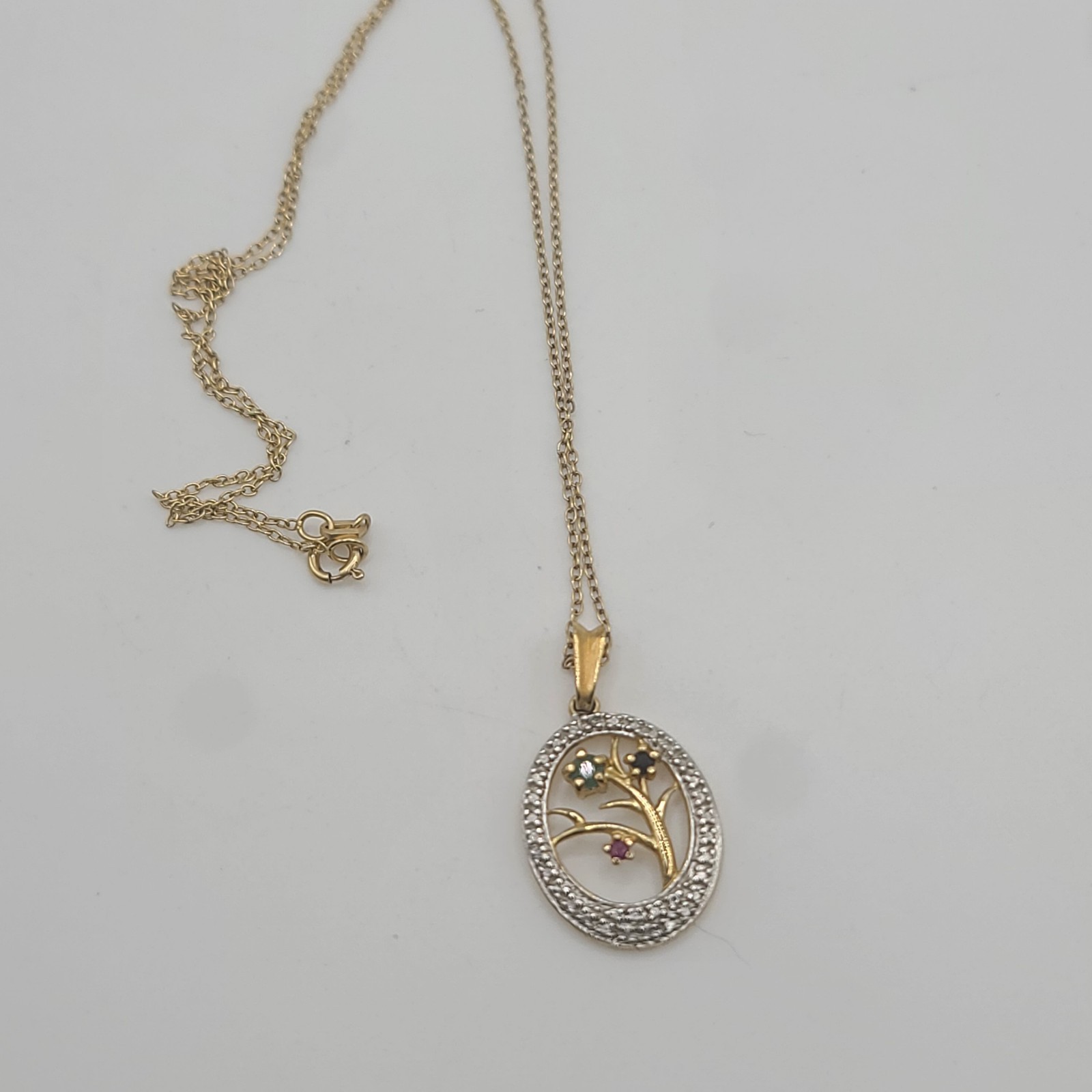 Ross Simmons Tree of Life Necklace 925 18"