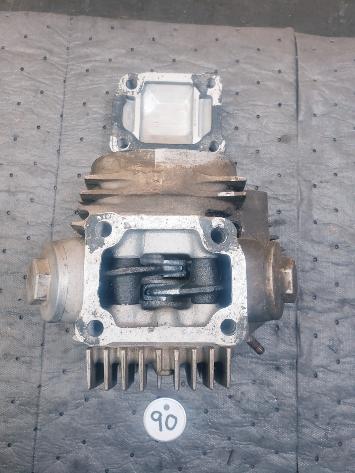 1973 HONDA CT90 ATC90 ENGINE CYLINDER HEAD TOP END VALVES CAM #12200-028-792