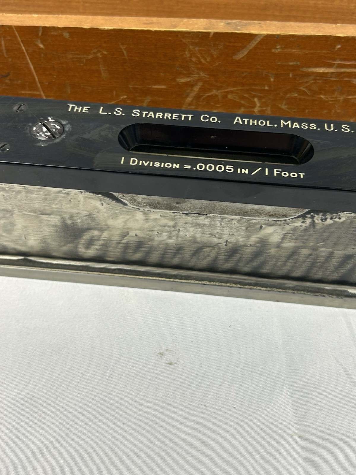 Starrett No : 199 Master Precision Level. Nice Shape Please Read!